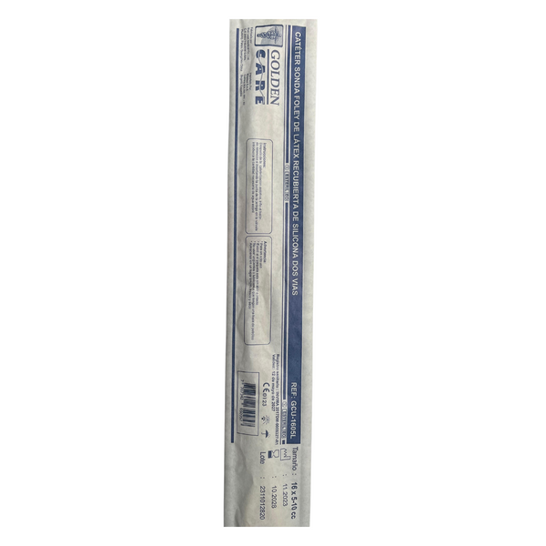 Sonda Foley de Látex 2 Vías Golden Care