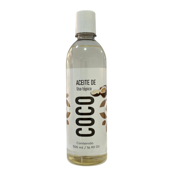 Aceite de coco uso tópico botella 500ml