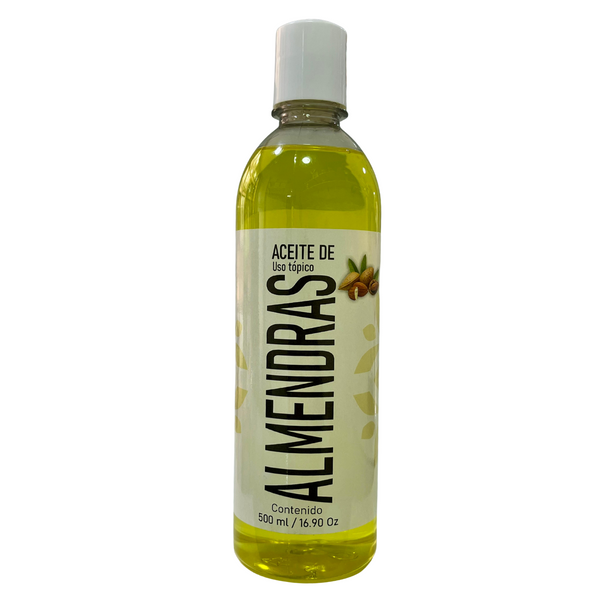 Aceite de almendras uso tópico botella 500ml Fit body
