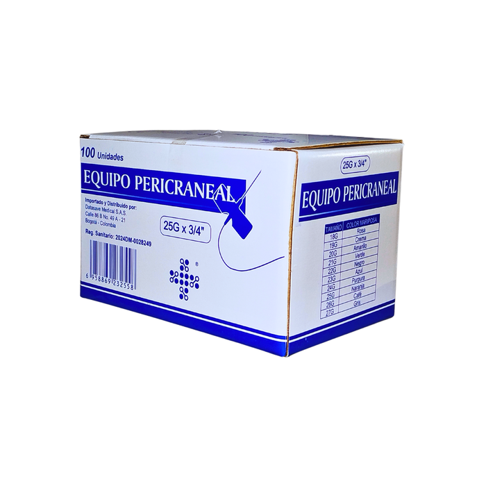 PERICRANEAL 25G X 3/4 DATASAVE Datasave  x 100 