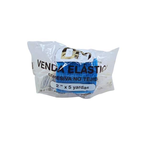 Venda Elastica Cohesiva No Tejida 2" X 5 Yda X Unidad