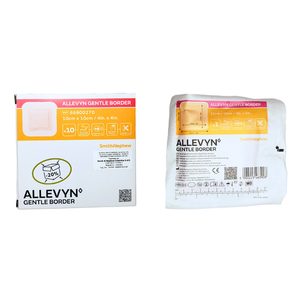 ALLEVYN classic gentle border apósito Smith & Nephew x und