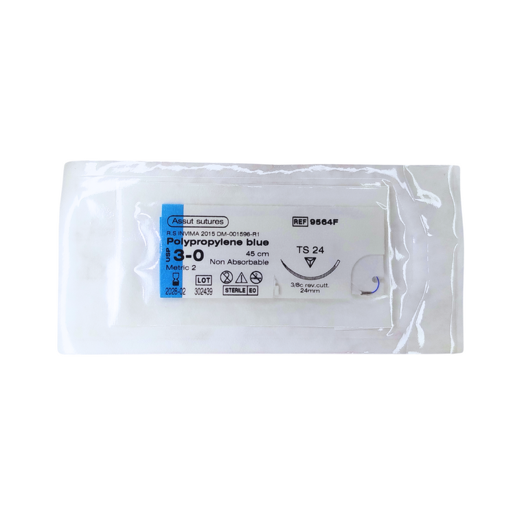PRODEK polipropileno azul monofilamento x und ASSUT SUTURES – PYP Vida