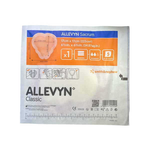 ALLEVYN sacrum adhesivo 17x17cm Smith & Nephew x und