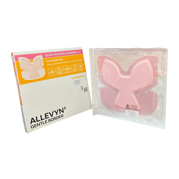 Apósito Allevyn Gentle Border Heel 23.5 x 23.5 cm x Unidad – Smith & Nephew