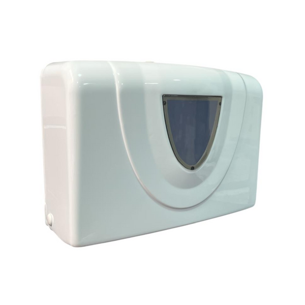 Dispensador de Toallas de Papel en Z Blanco de Plástico 26 x 19 cm para Montaje en Pared
