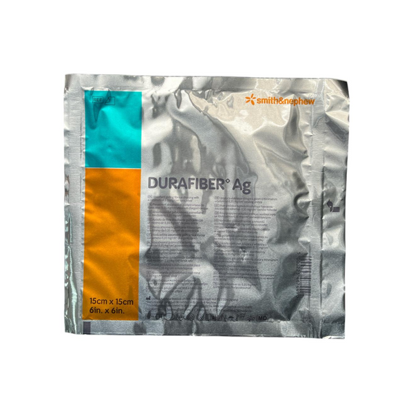 Apósito Antimicrobiano de Fibra con Plata DURAFIBER Ag 15x15 cm X und