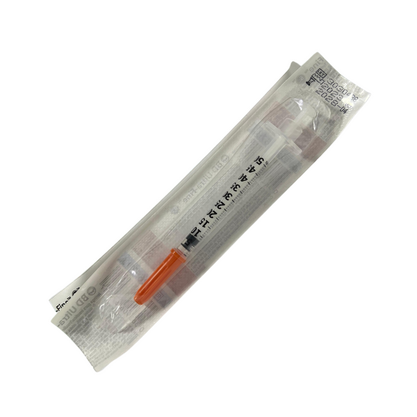 Jeringa para Insulina BD Ultra-Fine 0.5 mL 31G x 6 mm (15/64") Aguja Fija