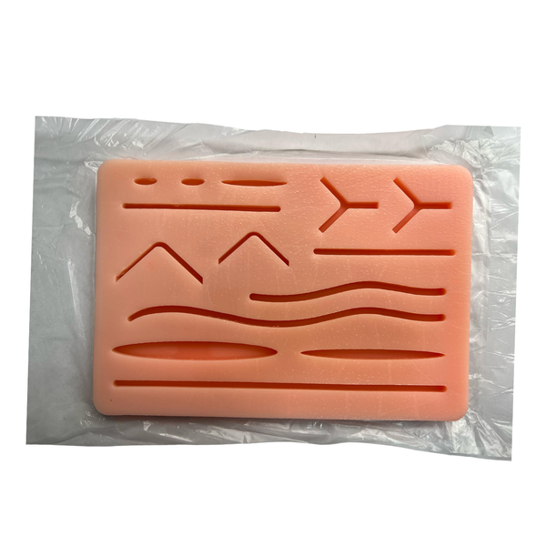 Pad de Sutura de Silicona con 3 Capas