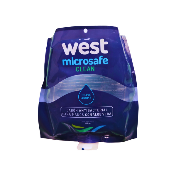 Microsafe Clean jabon microbicida bolsa X 1000Ml