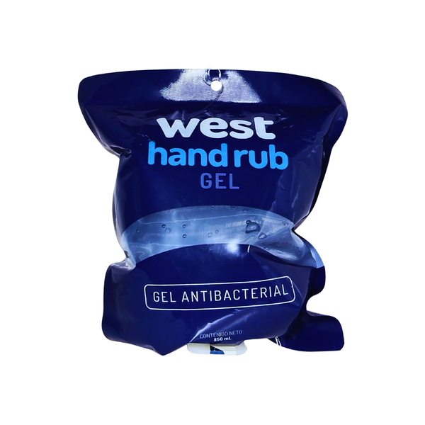 Wescohex gel hand rub bolsa X 850 Ml West