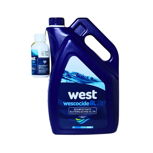 Wescocide Gl-28 Glutaraldehido galon X 3785 Ml West