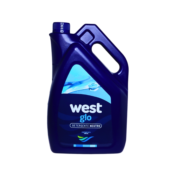 West Glo detergente neutro biodegradable Galon X 3785 Ml