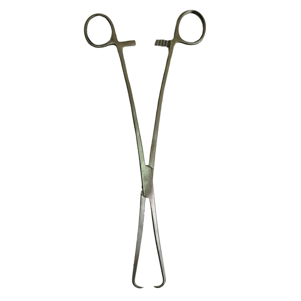 Pinza Schoroeder 25 Cm, cuello uterino