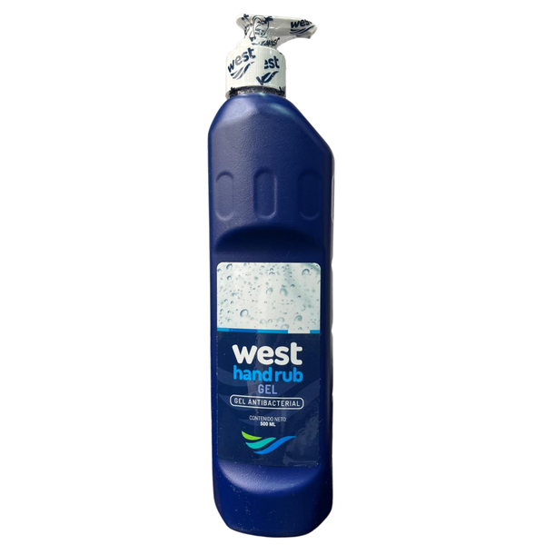 Gel Antibacterial WEST HAND RUB 500 mL para Higiene de Manos